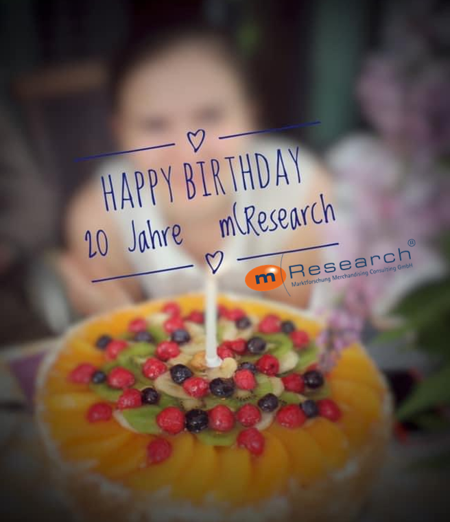 Happy Birthday 20 Jahre mresearch marktforschung merchandising consulting österreich graz austria