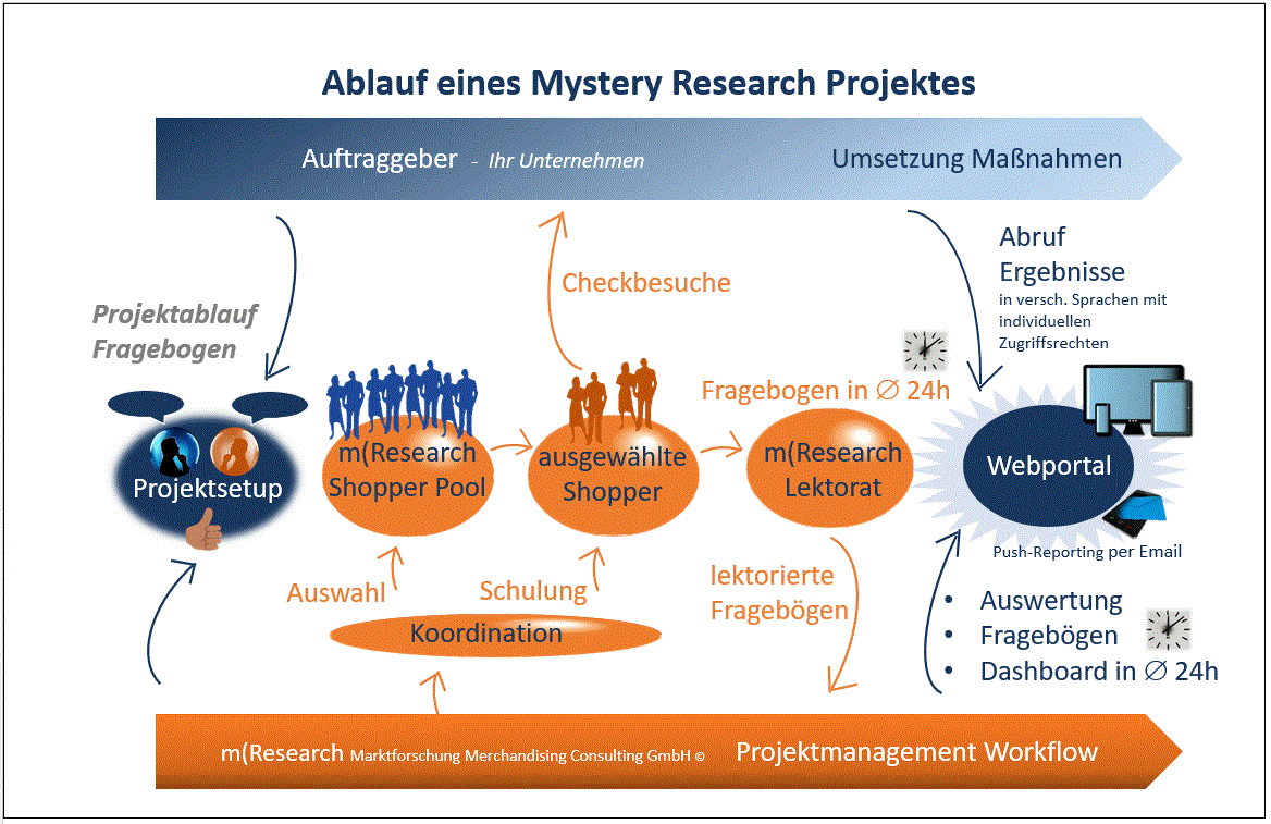 Mystery Research Projektmanagement